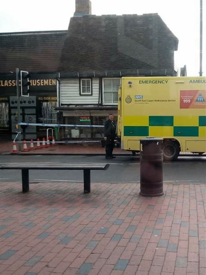 Man charged with attempted murder after woman stabbed while in High Street nail bar